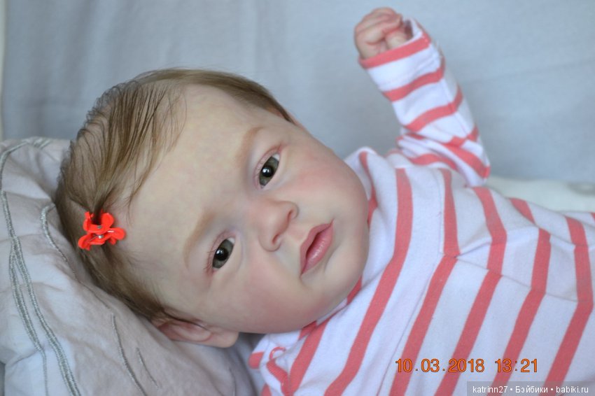 Кукла реборн Златочка, молд Mary Ann. Автор Ekaterina Abbyasova babies