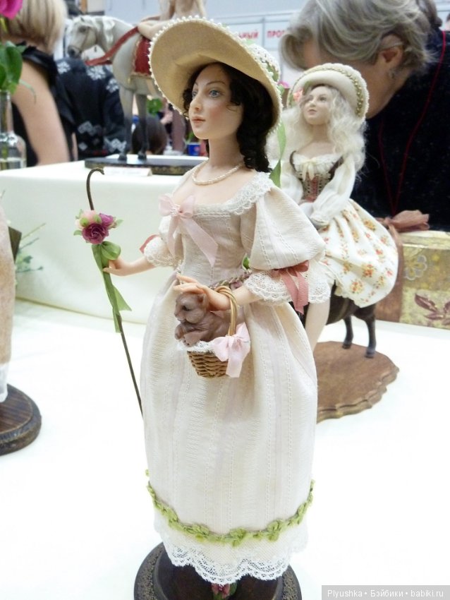 Антикварные куклы на выставке "Весенний бал кукол на Тишинке" 2018 г., и всё что меня тронуло. Фотоотчет
