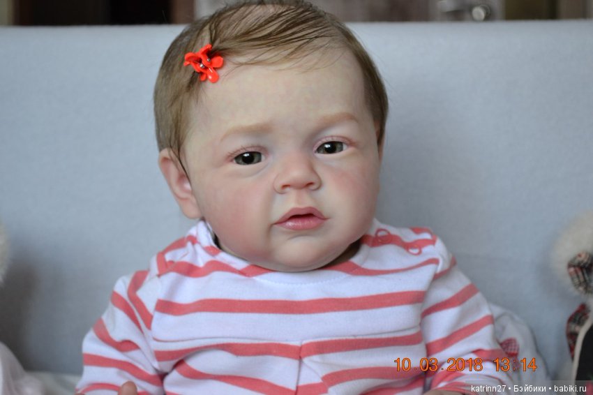 Кукла реборн Златочка, молд Mary Ann. Автор Ekaterina Abbyasova babies