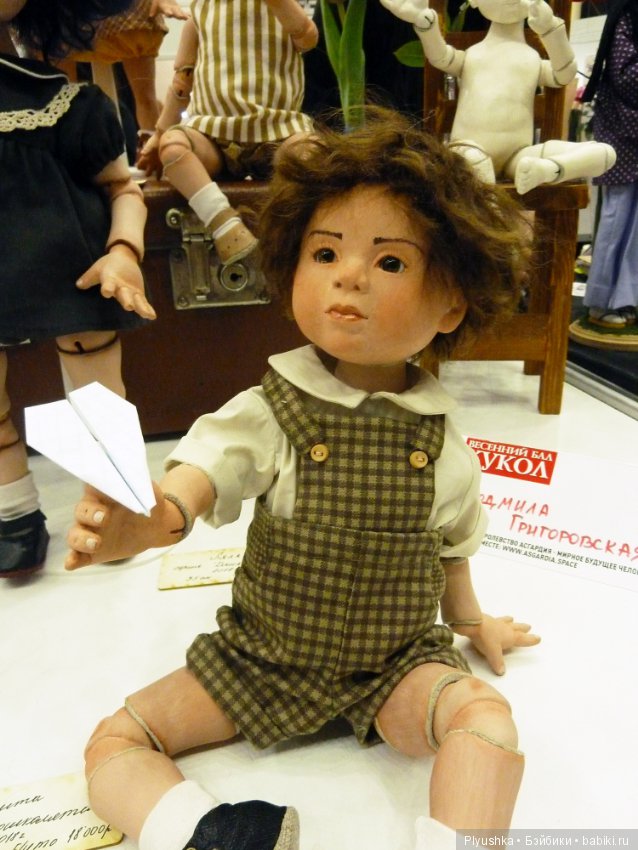 Антикварные куклы на выставке "Весенний бал кукол на Тишинке" 2018 г., и всё что меня тронуло. Фотоотчет (фото 10)