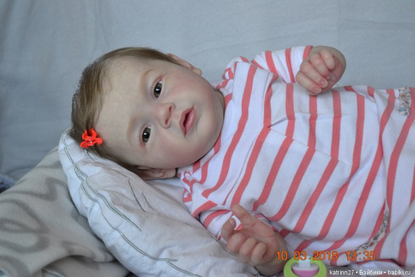 Кукла реборн Златочка, молд Mary Ann. Автор Ekaterina Abbyasova babies