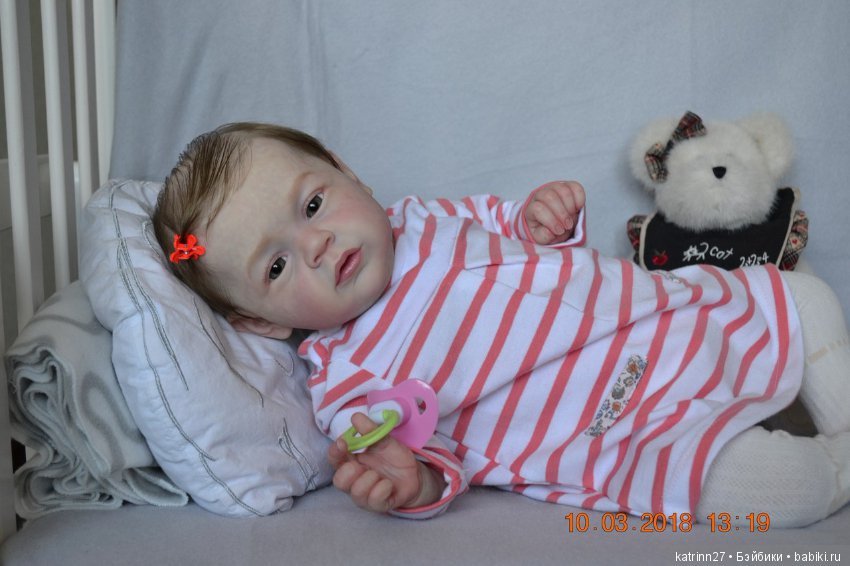 Кукла реборн Златочка, молд Mary Ann. Автор Ekaterina Abbyasova babies