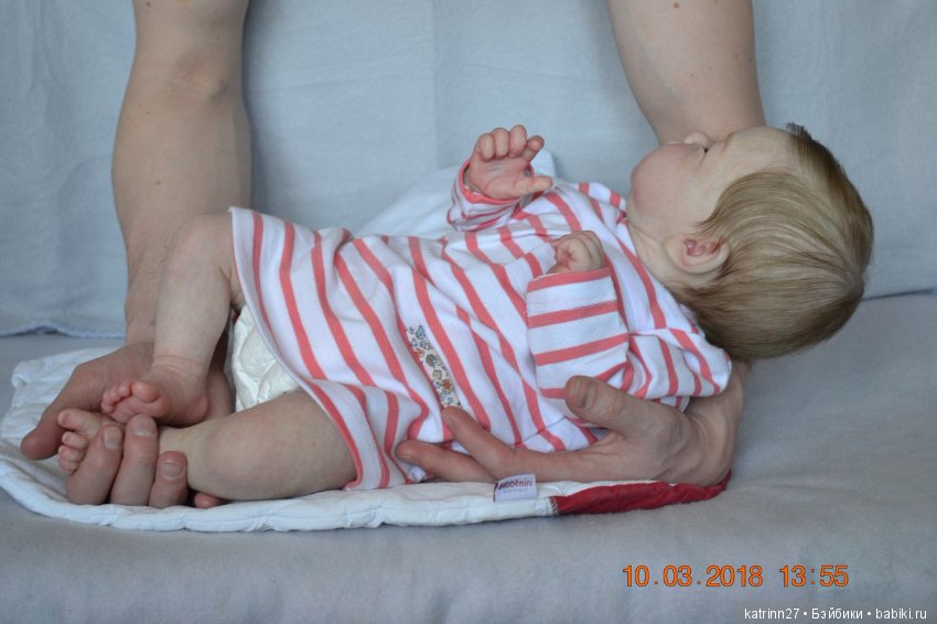 Кукла реборн Златочка, молд Mary Ann. Автор Ekaterina Abbyasova babies (фото 5)