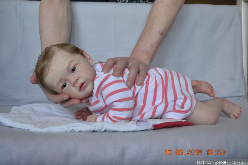 Кукла реборн Златочка, молд Mary Ann. Автор Ekaterina Abbyasova babies