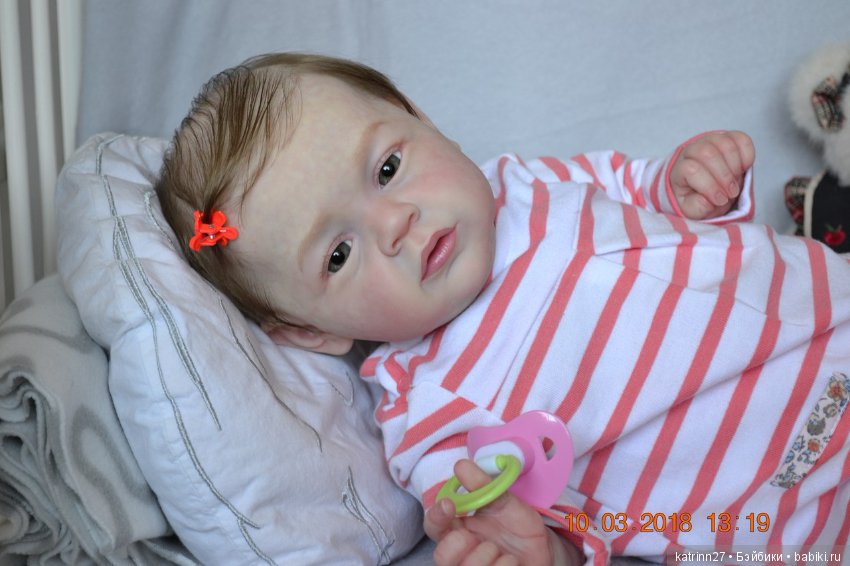 Кукла реборн Златочка, молд Mary Ann. Автор Ekaterina Abbyasova babies