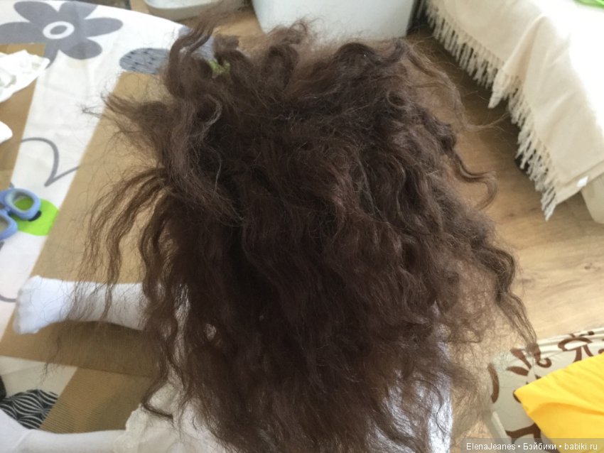 Как восстановить волосы авторской кукле (фото 3)