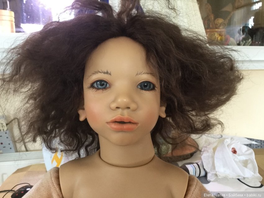 Как восстановить волосы авторской кукле