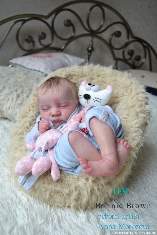 Леви сладкая парочка. По отдельности. И все же двойня. Кукла реборн Анны Морозовой (фото 9)