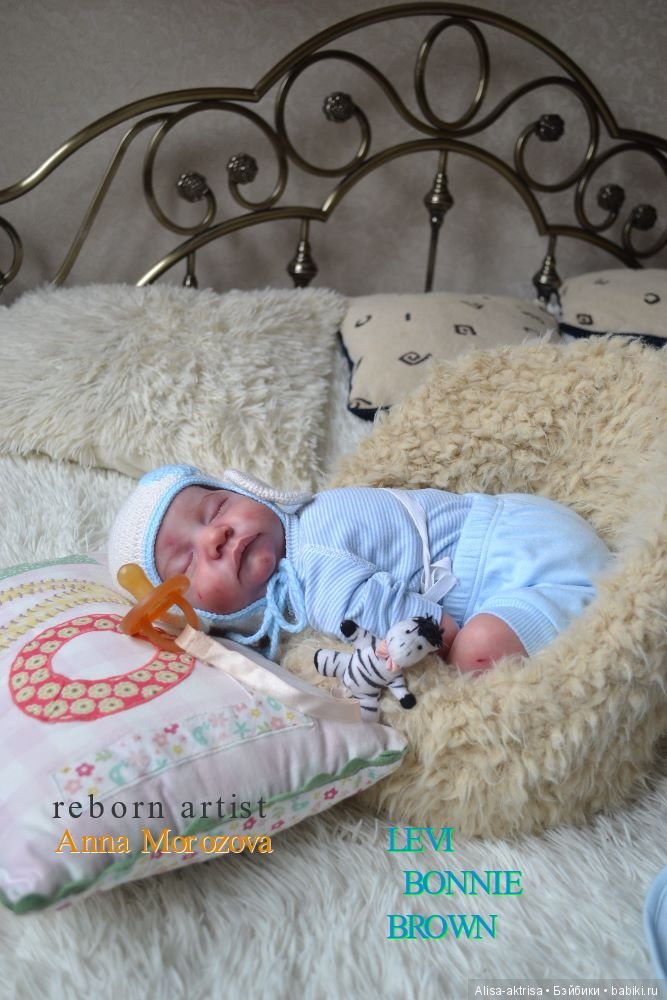 Леви сладкая парочка. По отдельности. И все же двойня. Кукла реборн Анны Морозовой