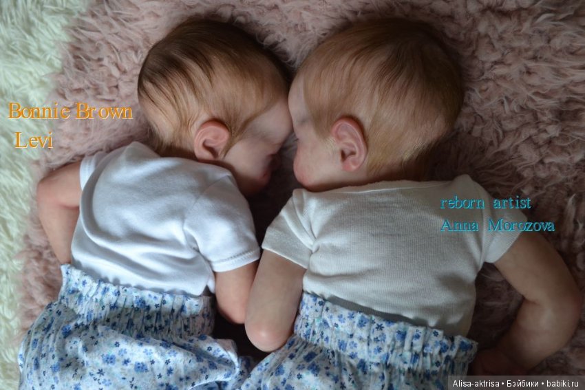 Леви сладкая парочка. По отдельности. И все же двойня. Кукла реборн Анны Морозовой (фото 4)