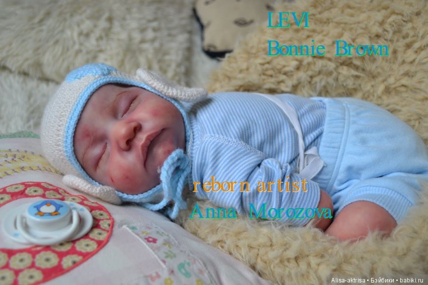 Леви сладкая парочка. По отдельности. И все же двойня. Кукла реборн Анны Морозовой