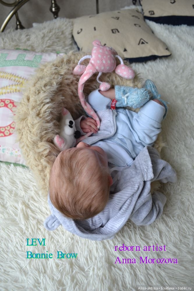 Леви сладкая парочка. По отдельности. И все же двойня. Кукла реборн Анны Морозовой (фото 6)