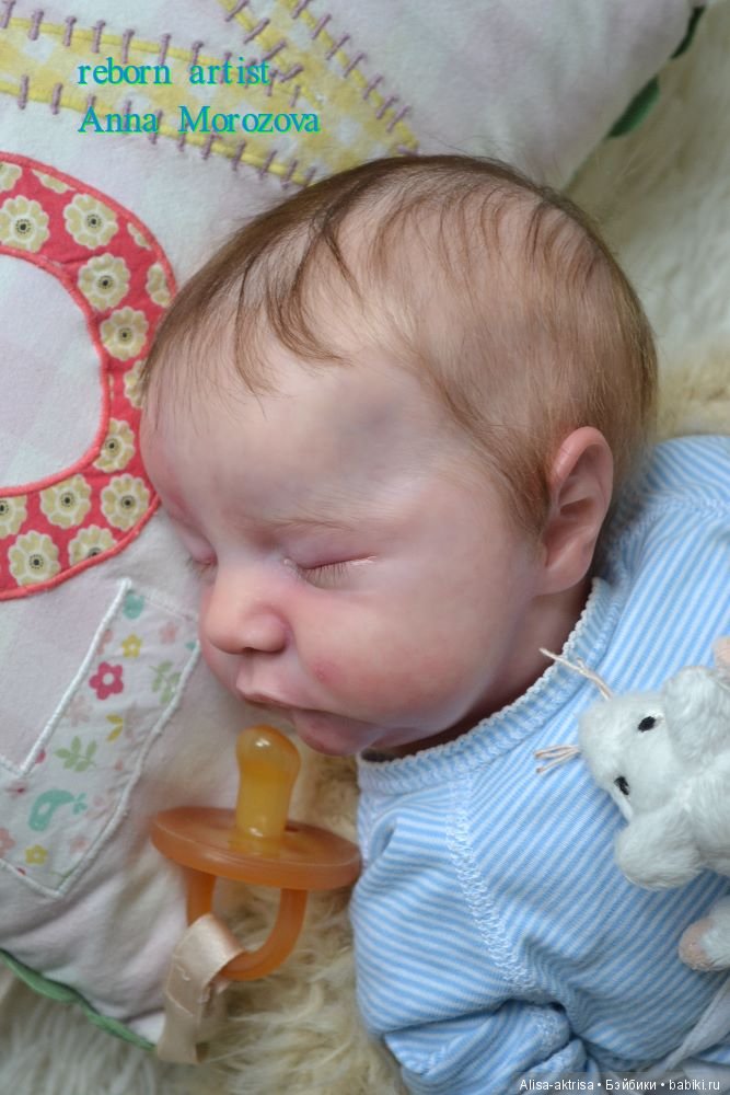 Леви сладкая парочка. По отдельности. И все же двойня. Кукла реборн Анны Морозовой (фото 2)