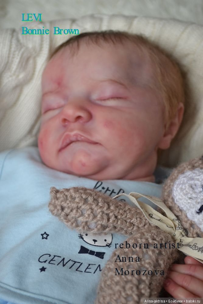 Леви сладкая парочка. По отдельности. И все же двойня. Кукла реборн Анны Морозовой