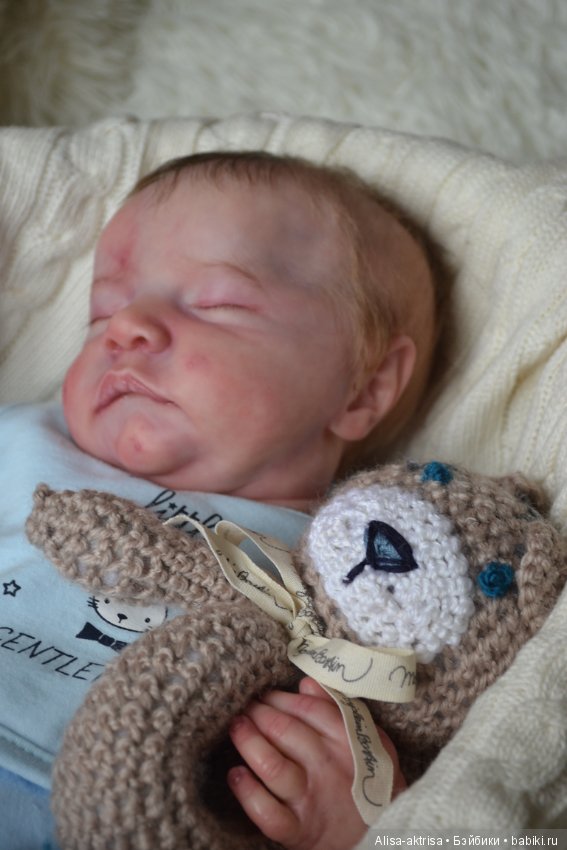 Леви сладкая парочка. По отдельности. И все же двойня. Кукла реборн Анны Морозовой