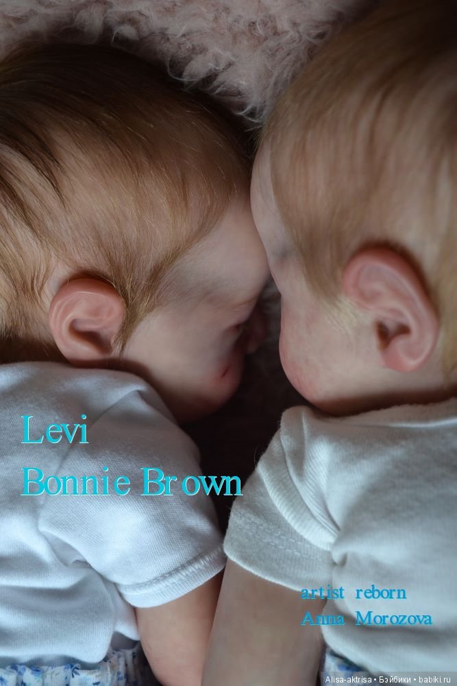 Леви сладкая парочка. По отдельности. И все же двойня. Кукла реборн Анны Морозовой (фото 5)