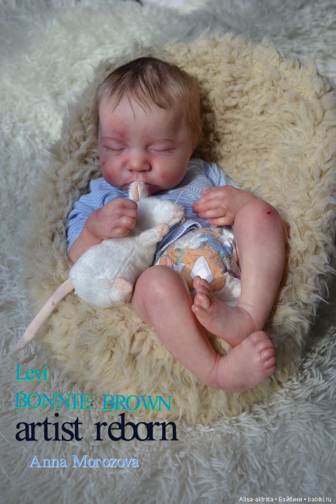 Леви сладкая парочка. По отдельности. И все же двойня. Кукла реборн Анны Морозовой