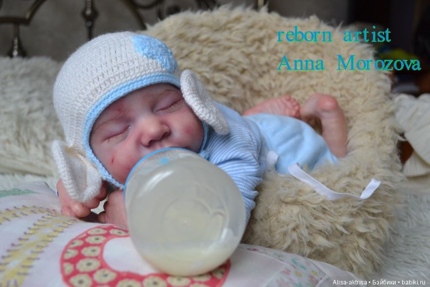 Леви сладкая парочка. По отдельности. И все же двойня. Кукла реборн Анны Морозовой (фото 8)