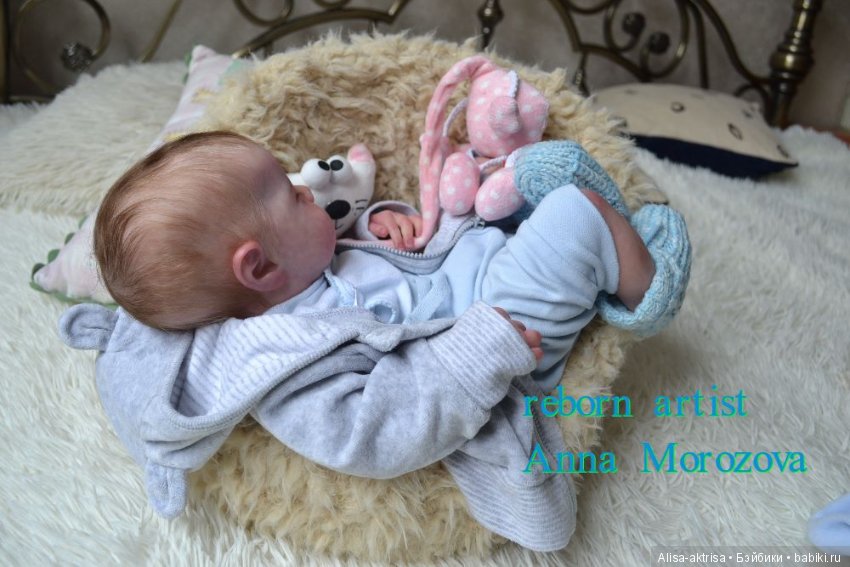 Леви сладкая парочка. По отдельности. И все же двойня. Кукла реборн Анны Морозовой