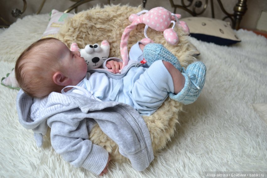 Леви сладкая парочка. По отдельности. И все же двойня. Кукла реборн Анны Морозовой
