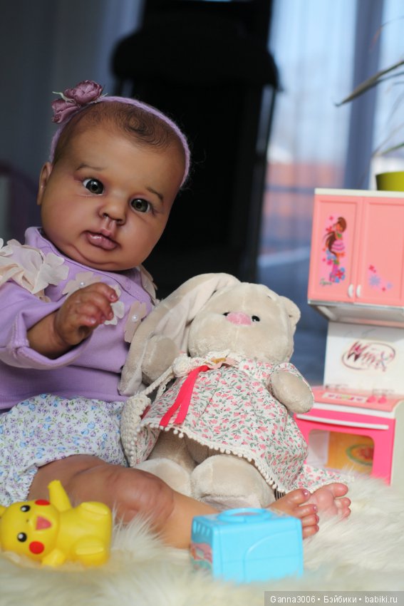 Этническая малышка Ямина — Куклы Реборн (Reborn): работы мастеров