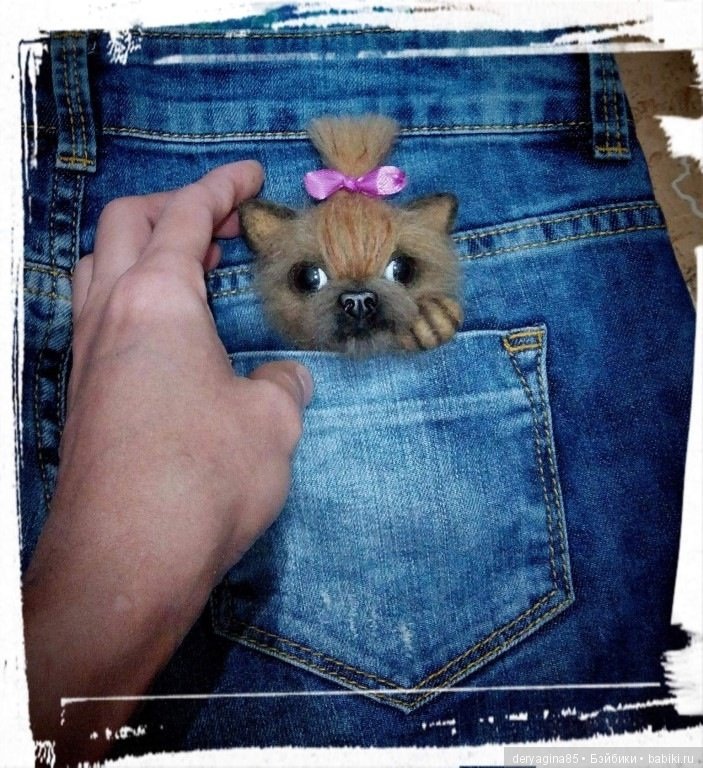 Еще немного моих работ — Валяные игрушки из шерсти: сухое валяние (фото 9)