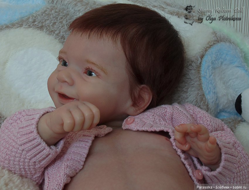 Малышка Сашенька, молд Sunny by Joanna Kazmierczak (фото 6)