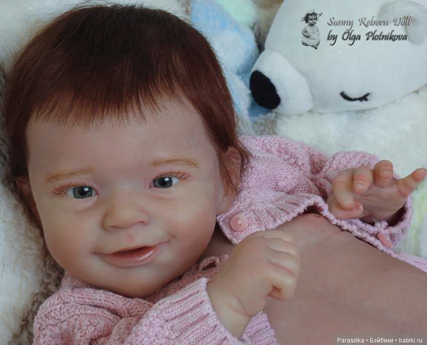 Малышка Сашенька, молд Sunny by Joanna Kazmierczak (фото 3)