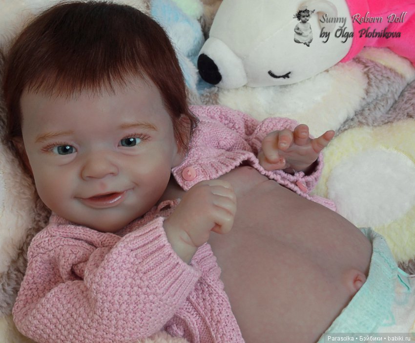 Малышка Сашенька, молд Sunny by Joanna Kazmierczak (фото 2)