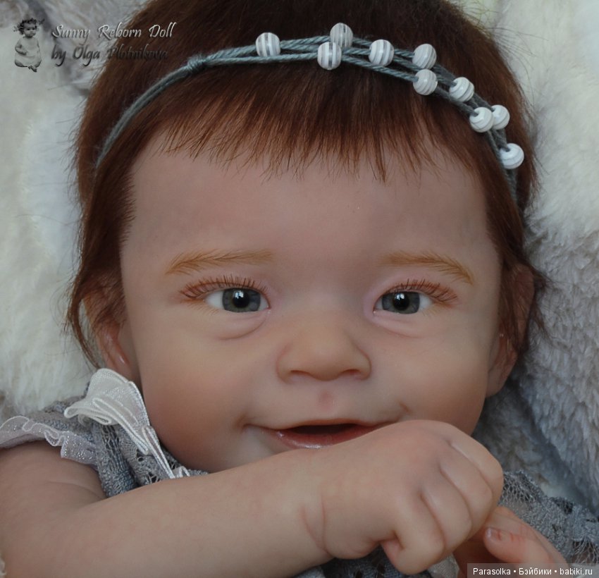 Малышка Сашенька, молд Sunny by Joanna Kazmierczak (фото 9)