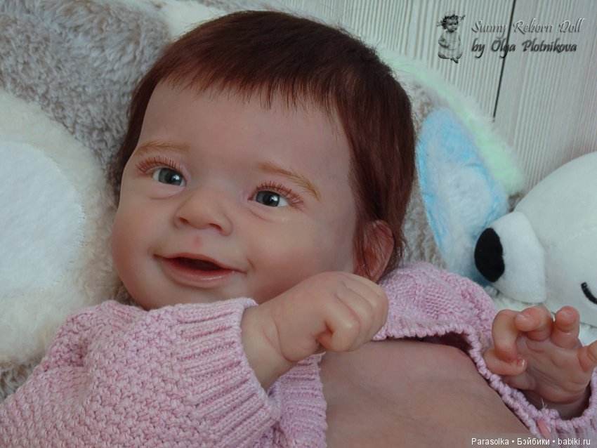 Малышка Сашенька, молд Sunny by Joanna Kazmierczak (фото 5)