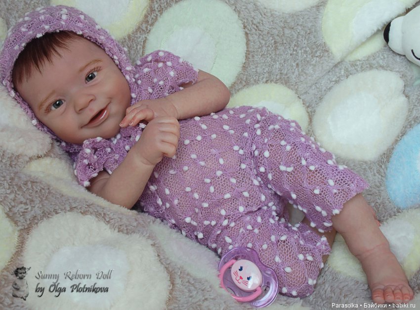 Малышка Сашенька, молд Sunny by Joanna Kazmierczak