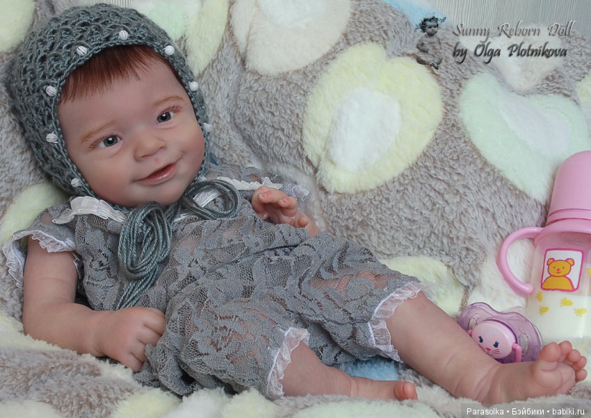 Малышка Сашенька, молд Sunny by Joanna Kazmierczak