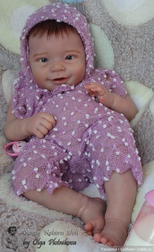 Малышка Сашенька, молд Sunny by Joanna Kazmierczak