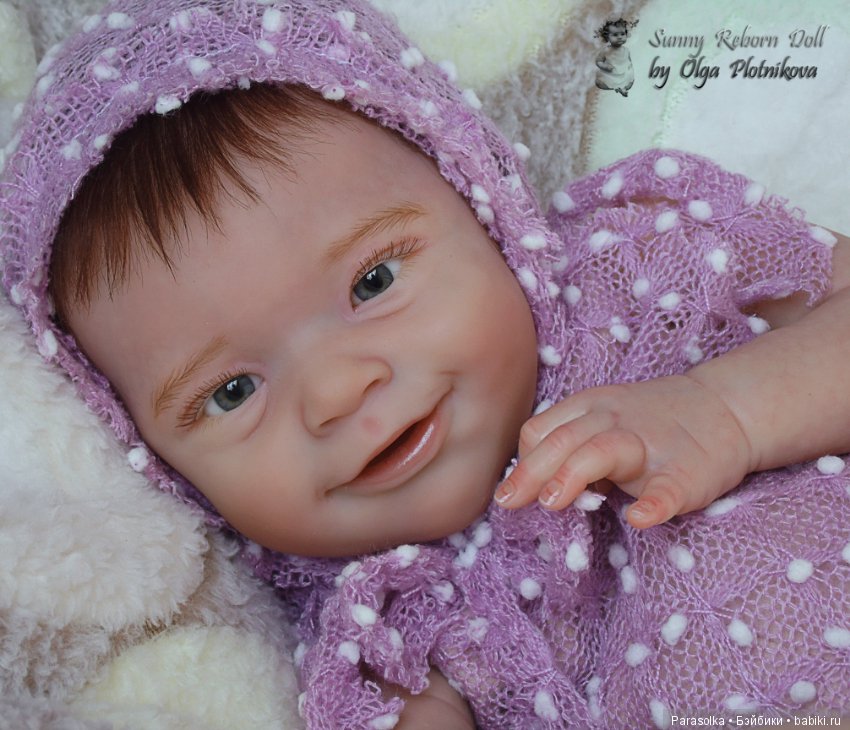 Малышка Сашенька, молд Sunny by Joanna Kazmierczak