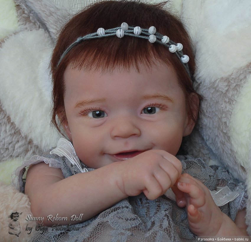 Малышка Сашенька, молд Sunny by Joanna Kazmierczak (фото 7)
