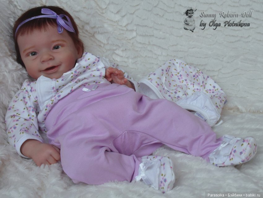 Малышка Сашенька, молд Sunny by Joanna Kazmierczak