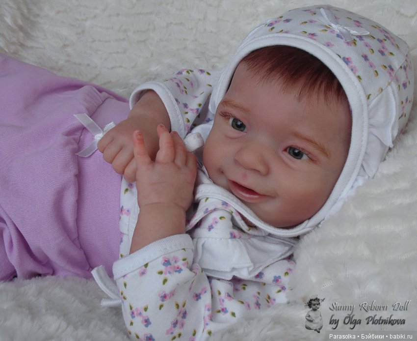 Малышка Сашенька, молд Sunny by Joanna Kazmierczak