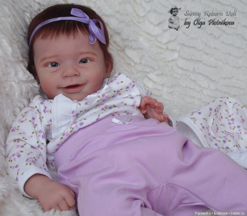 Малышка Сашенька, молд Sunny by Joanna Kazmierczak