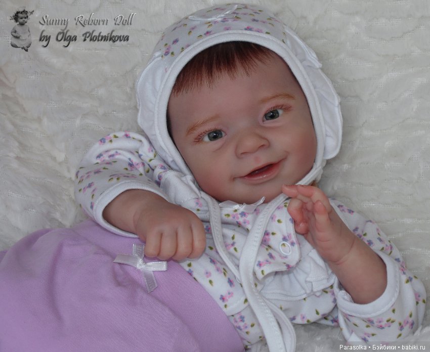 Малышка Сашенька, молд Sunny by Joanna Kazmierczak