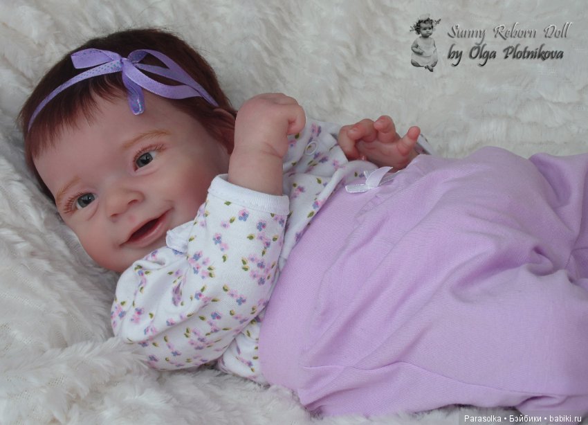 Малышка Сашенька, молд Sunny by Joanna Kazmierczak