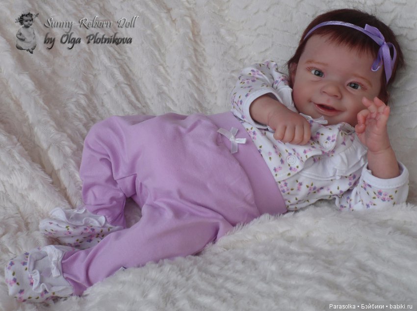 Малышка Сашенька, молд Sunny by Joanna Kazmierczak