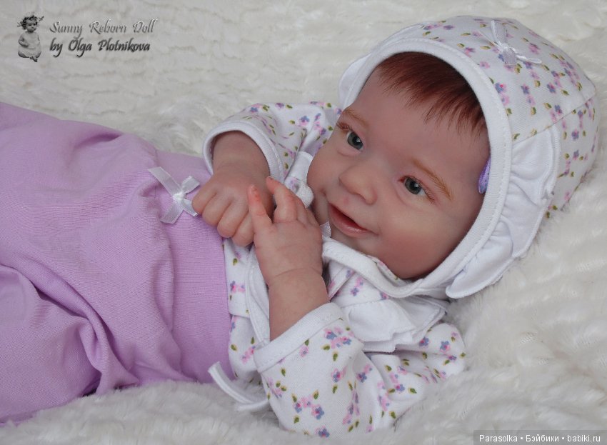Малышка Сашенька, молд Sunny by Joanna Kazmierczak