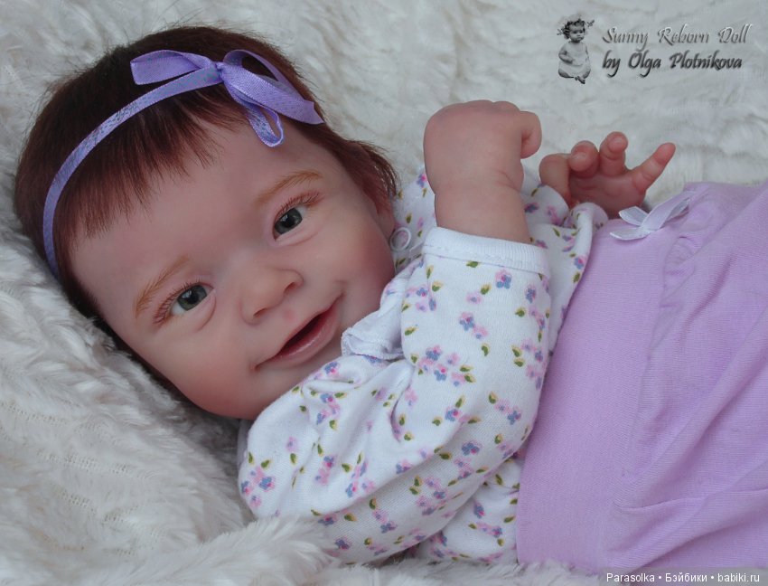 Малышка Сашенька, молд Sunny by Joanna Kazmierczak