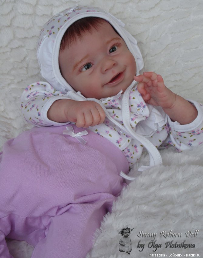 Малышка Сашенька, молд Sunny by Joanna Kazmierczak