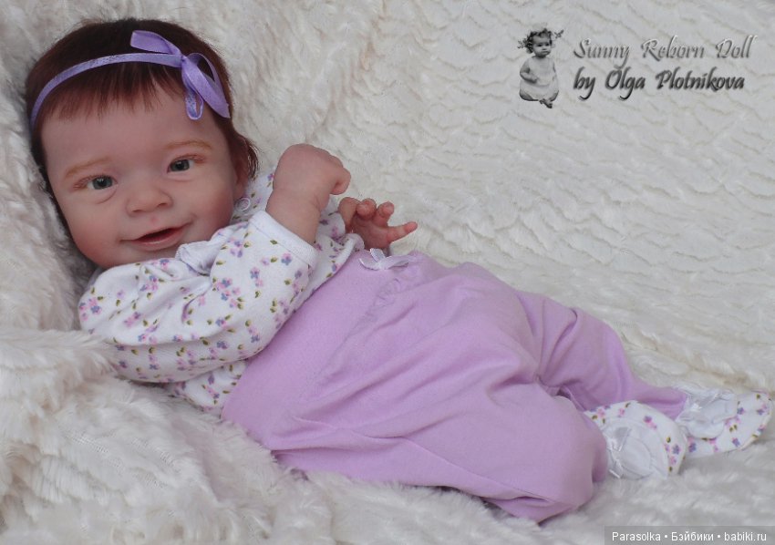 Малышка Сашенька, молд Sunny by Joanna Kazmierczak