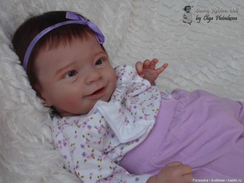 Малышка Сашенька, молд Sunny by Joanna Kazmierczak