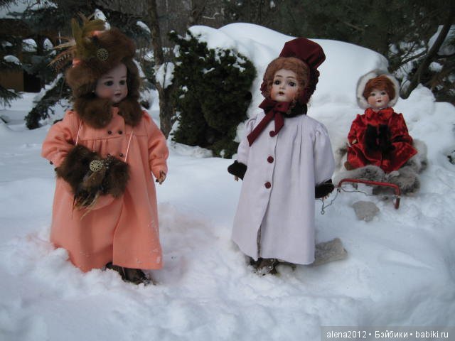 Прогуляемся — Редкие антикварные куклы и реплики: воск