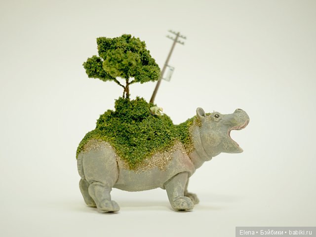 Мечта об идеальном мире: миниатюрные скульптуры Маико Акибы из серии «SEKAI» (фото 9)