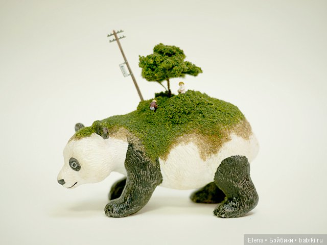 Мечта об идеальном мире: миниатюрные скульптуры Маико Акибы из серии «SEKAI» (фото 7)